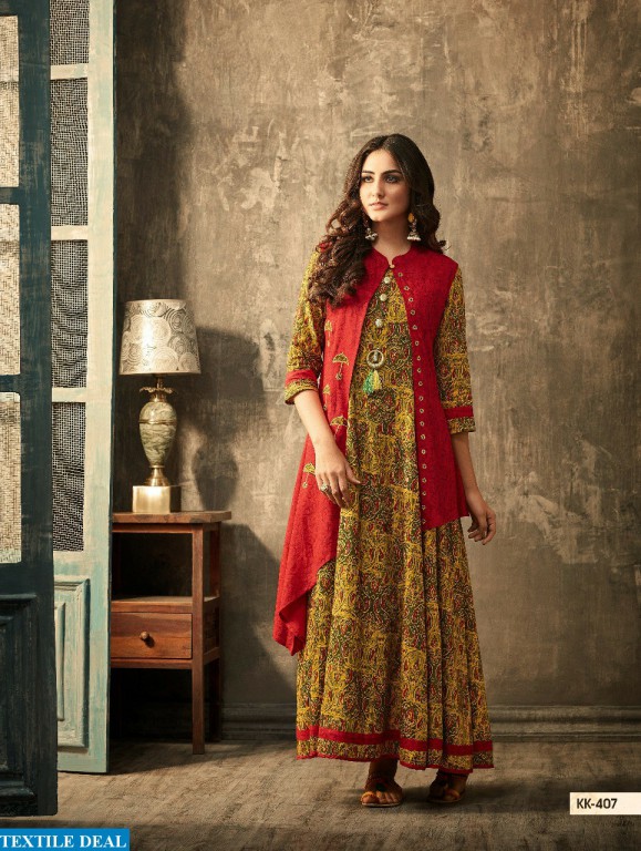 S4U Kalakriti Vol-4 Wholesale Anarkali Readymade Kurtis